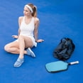 thumbnail image 7 of Pickleball Paddle Cover 11.8x8.6 Inch, Neoprene Pickleball Racket Sleeve with Carrying Strap,Black, 7 of 7