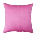 thumbnail image 3 of S4Sassy Handcrafted Decorative Pink Ruffled Cushion Cover Floral Pillowcase Square Throw 12 x 12, 3 of 5