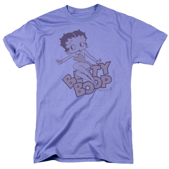 Betty Boop Boop On Boop S/S Adult 18/1 T-Shirt Lavendar