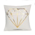 thumbnail image 2 of 2pcs Gilding Pillow European Classical Sofa Cushion 45*45cm (excluding Pillow Core), 2 of 2