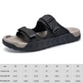 thumbnail image 2 of Zapatillas sin cordones para hombre con soporte para el arco zapatos de verano comodidad para la playa interior y exterior, 2 of 9