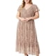 thumbnail image 1 of Vestido de Verano Corto Clásico con Cuello en V, Vestido de Verano Ligero Y Casual, 1 of 5