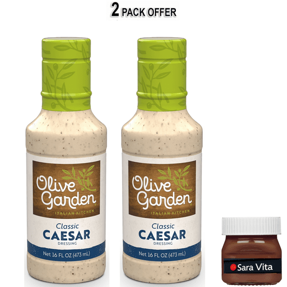 Olive Garden Classic Caesar Dressing, 16 fl. oz Bottle