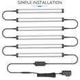 thumbnail image 3 of Inlight 12-inch Plug-in LED Under Counter Lights for Kitchen, Day Light 5000K, Pack of 6, IN-0110-26-SN-5K, 3 of 10