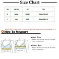 thumbnail image 2 of YWDJ Bras for Women Wireless Back Closures Lounge Bras Comfortable Bras Spaghetti Straps Half Cup Push up Seamless Bras Padded Plus Size Bras Wrap Sleep Bras Wine L, 2 of 4