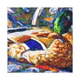 thumbnail image 2 of "Mallard in Reflection" - Canvas, 2 of 25