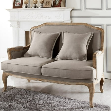Constanza Classic Antiqued French Loveseat Walmart Com