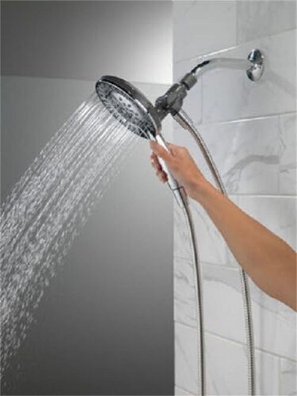 Delta In2ition Dual Shower Head 1.75 GPM 4-Setting photo 2