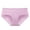 Purple, variant on Women's Mid Waist Cotton Briefs, Soft Breathable Plain Basic Underpants S-2XL