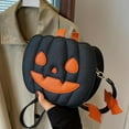 thumbnail image 2 of Cosmetic Bag Pumpkin Purse Halloween Crossbody Bag for Women Stylish Accessories and Unique Fashion Statement, 2 of 4