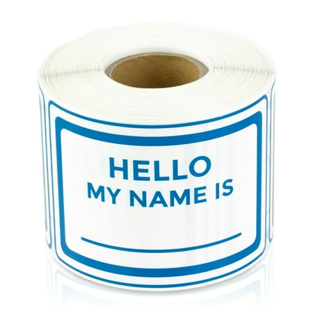 officesmartlabels 3 x 2 hello my name is labels for name tags