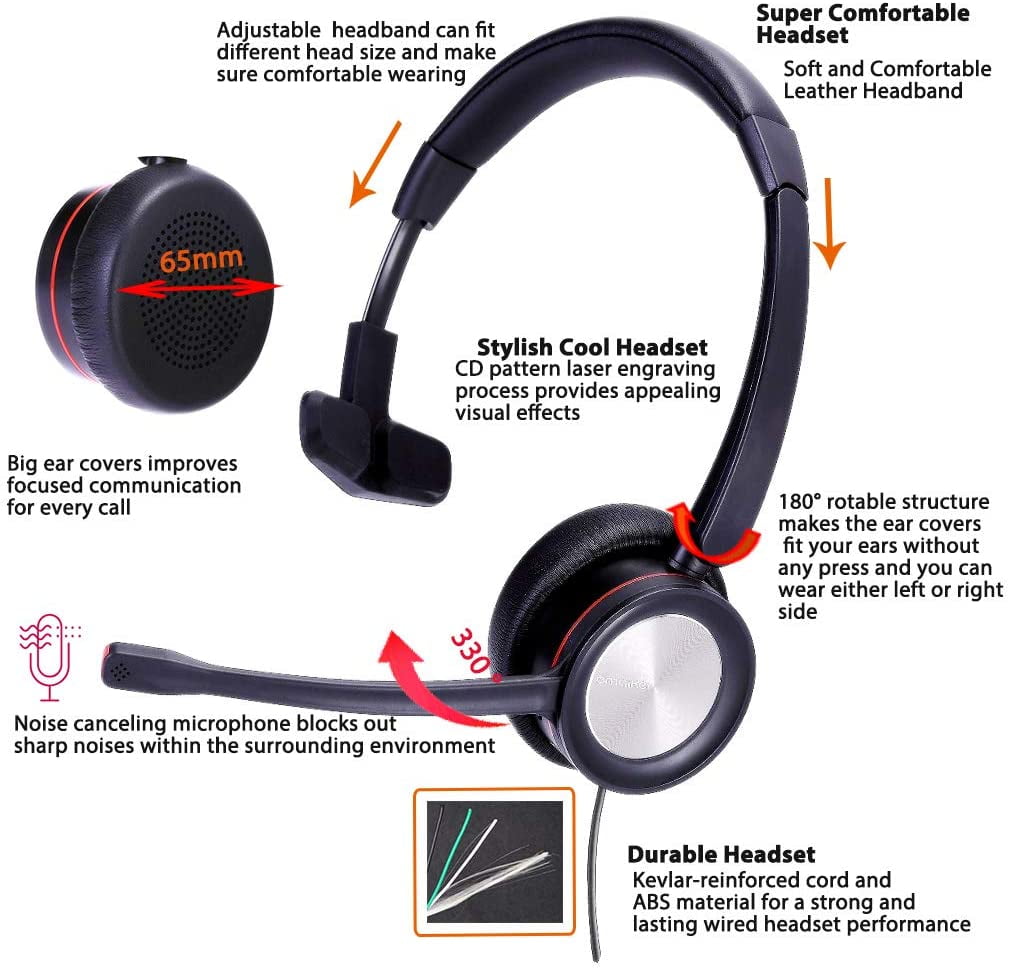 dictation headset for computer
