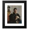 thumbnail image 2 of Anders Zorn 15x18 Black Modern Framed Museum Art Print Titled - Mrs. John Crosby Brown (Mary Elizabeth Adams, 1842-1918) (ca. 1900), 2 of 5