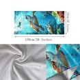 thumbnail image 3 of Beach Towels $15 & under. Sentuca Summer Beach Towels for Kids, Lightweight Hawaiian Bath Towel 29 x 59 Inch, 3 of 8