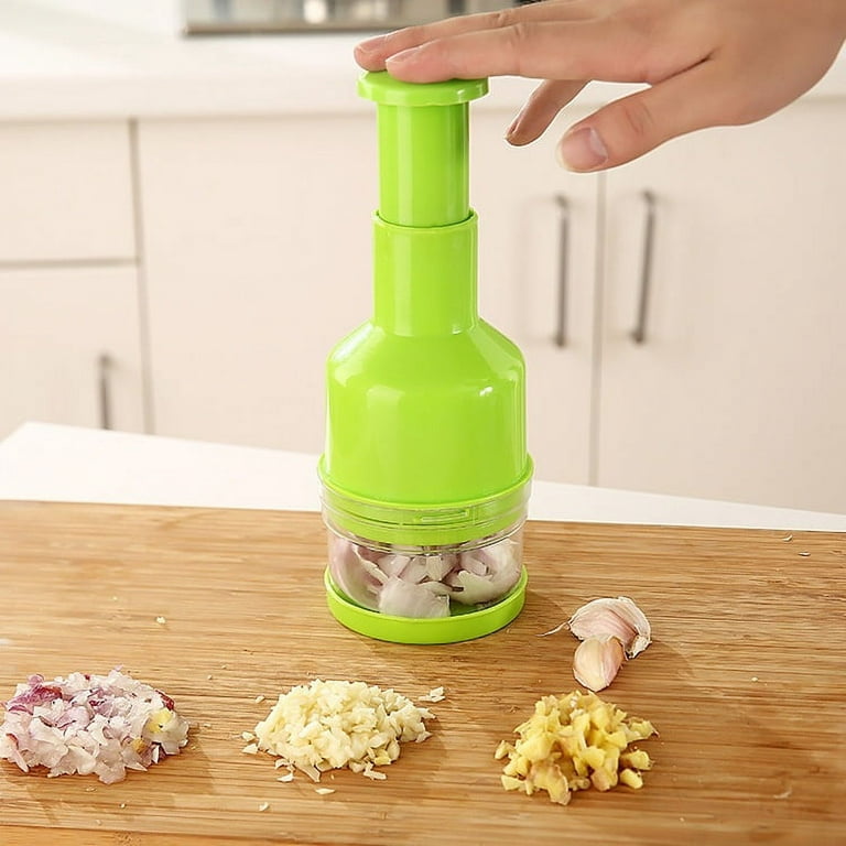Garlic Chopper, Manual Food Chopper Vegetable Cutter, for Vegetable Fruits  Nuts Durable Pepper Nuts Ginger Tomato etc - AliExpress