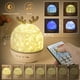 thumbnail image 2 of Luz nocturna infantil con proyector de estrellas, luz nocturna musical giratoria de 360° + control remoto, luz nocturna estrellada LED para cumpleaños, Navidad [nivel de energía A++], 2 of 5