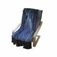 thumbnail image 4 of Galaxy Soft Flannel Fleece Blanket, Telescope Valley Under Starry Night Sky Milky Way Atmosphere Galaxy Astronomy, Cozy Plush for Indoor and Outdoor Use, 70" x 90", Dark Blue Black, by Ambesonne, 4 of 6