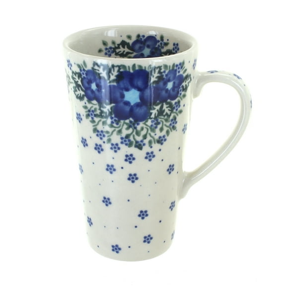 Blue Rose Polish Pottery Melanie Large Mug