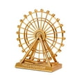 thumbnail image 3 of Abbracc Statue de Roue Rotative Sculpture Moderne pour Étagère de Meuble TV de Table Doré, 3 of 9
