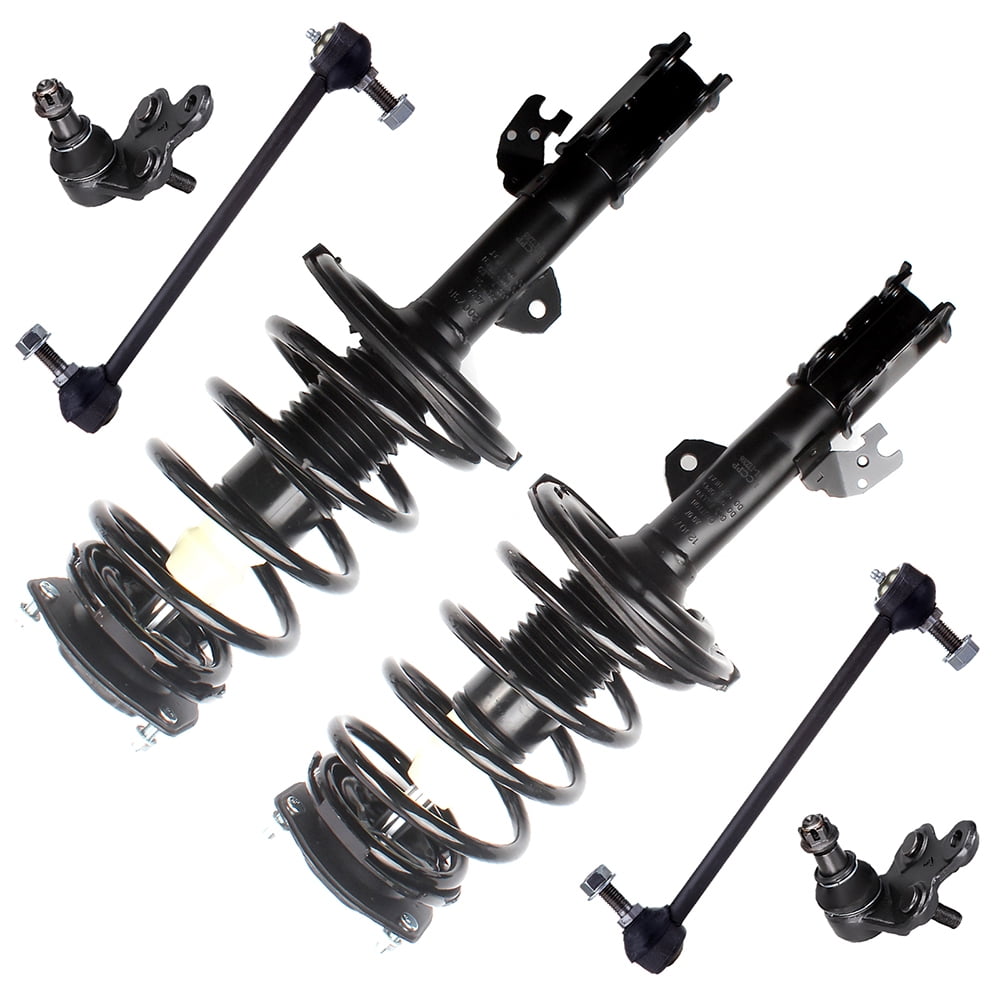 CCIYU 4 pcs Front Strut and Spring shock Assembly 172205 172206 for 2004-2006 for Lexus ES330 2004-2006 for Toyota Camry