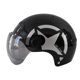 thumbnail image 1 of Greeniant Máximo Con Cara Abierta Para Ciclismo Abierto No Equipo De Ciclismo Con Un Casco De Moto Unisex Abierto Casco Firmemente Ciclismo negro fresco, 1 of 6
