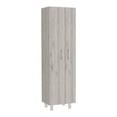 thumbnail image 5 of Newboti Furniture Nala Cleaning Cabinet, Double Door Cabinet, Four Legs, Five Shelves -Light Gray / White 32339, 5 of 7