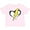 AD-Pink, variant on Lightning Bolt Heart Boys or Girls Toddler T-Shirt