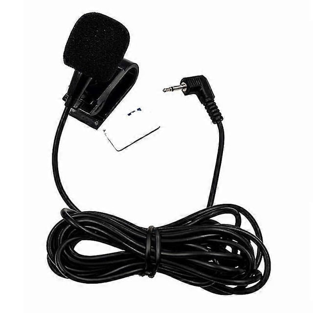 2.5mm Microphone for Car Audio System External GPS DVD Bluetooth DevicesOmni Directional Design with 4m Cable