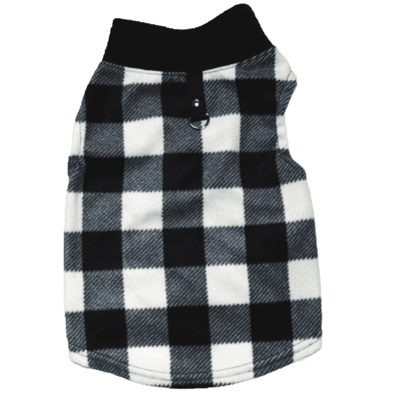GASTROPOD Dog Sweater,Adorable and Eye-Catching Plaid Design Dog Clothes,Convenient Pullover Style for Easy Dressing Puppy Clothes,XS