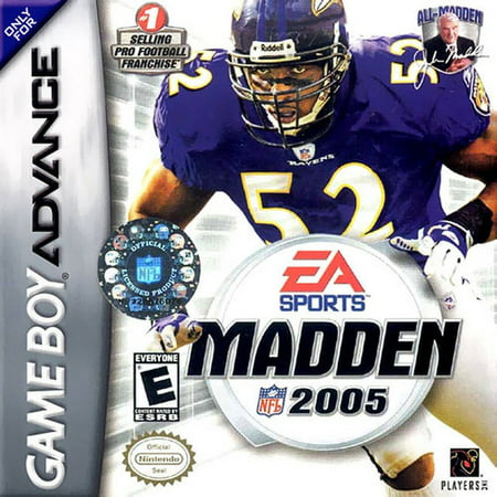 Madden NFL 2005 GBA (Best Gba Sports Games)