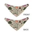 thumbnail image 6 of Goofa Coffee Makers Macaroons Chocolate Pattern Pet Scarf Bandana - Adjustable and Comfortable,Dog Scarf Bib Kerchief Breedfor Dogs and Cats-Large, 6 of 8
