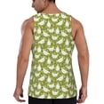 thumbnail image 3 of Gaeub Lovely Chickens Men's Athletic Tank Top, Workout Sleeveless Shirts, Running Tank Tops for Gym, Running, Training - Medium, 3 of 9