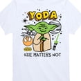 thumbnail image 3 of Star Wars - Yoda Scribble - Toddler And Youth Short Sleeve Tee, 3 of 5