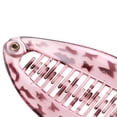 thumbnail image 2 of 1x Clip de Pescado Accesorios de Cabelllos Utensilos Leopard Spot Macarena Pinza de pelo de cola de caballo para mujer, 2 of 8