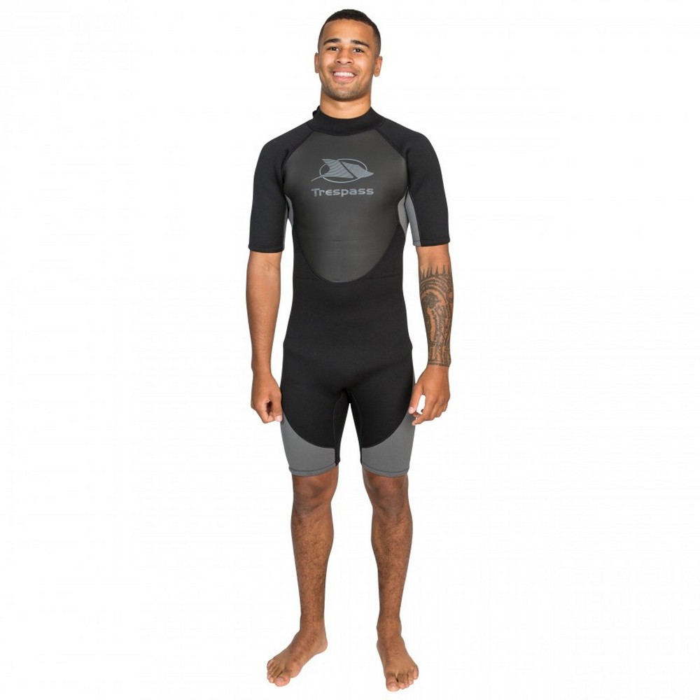 Trespass Scuba Mens 3mm Short Wetsuit Trespass Scuba Mens 3mm Short Wetsuit