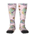 thumbnail image 2 of Lsque Fish Seahorse Printed Crew Socks Men's Women's LightWeight Thin Casual Calf Socks ,Knee High Socks,Cotton Socks, 2 of 9