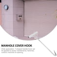 thumbnail image 3 of Manhole Cover Hook Heavy Duty Manhole Lid Hook T Handle Manhole Hook Puller, 3 of 4