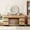 Oak, variant on WAMPAT 59 Inch Modern Oak Vanity Desk, Wooden Makeup Dressing Table with Built-in Charging Station and 7 Deep Storage Drawers & Cabinets, Multifunctional Cosmetic Organizer Table for Bedroom,Oak