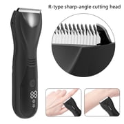 Groin & Body Hair Trimmer for Men Electric Trimmer Pubic Trimmer Body Shaver Wet/Dry Body Shaver Groomer