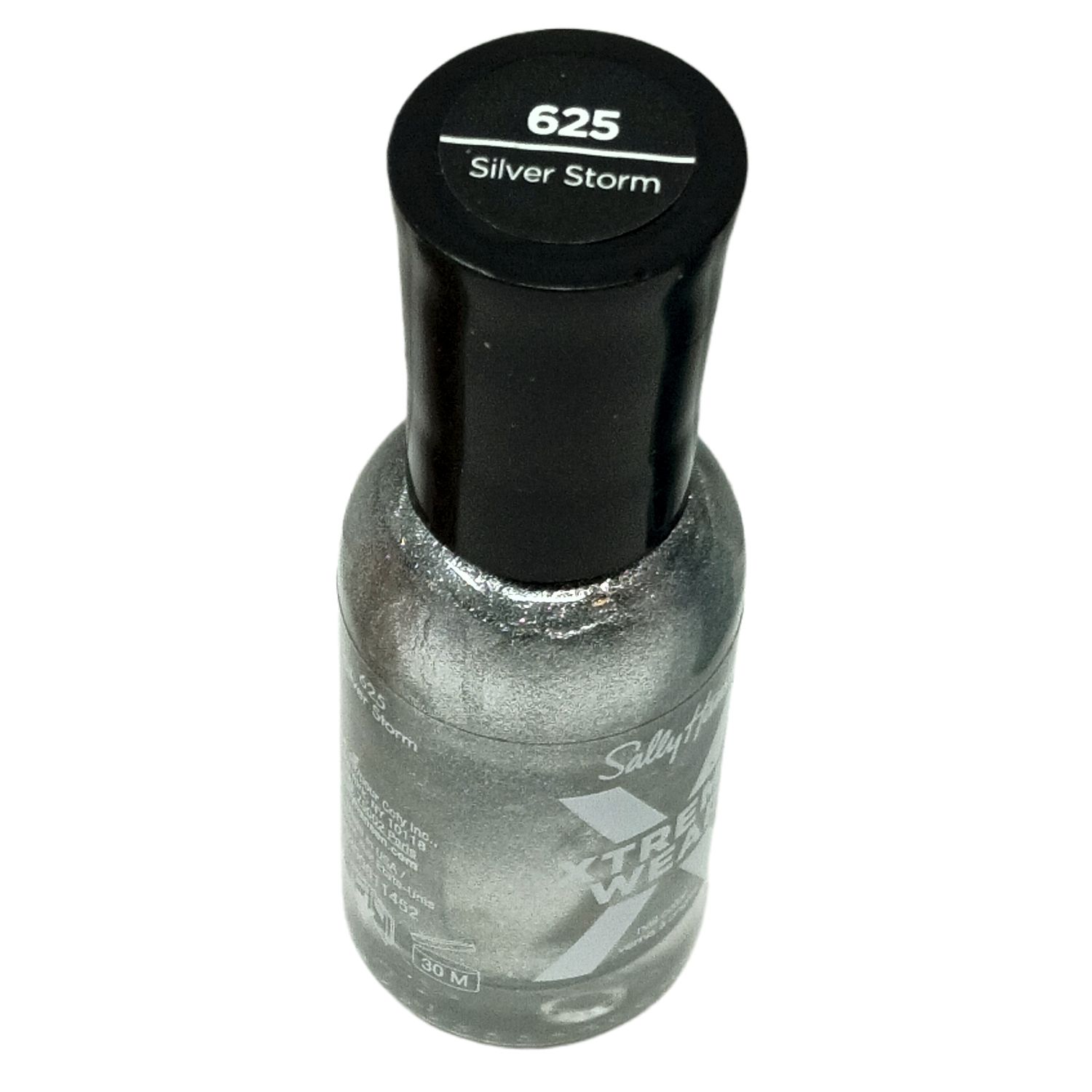 Sally Hansen Xtreme Wear Nail Polish, Silver Storm, 0.4 oz, Chip Resistant, Bold Color - image 3 of 6