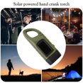 thumbnail image 4 of Linterna LED con energía solar, manivela, equipo de supervivencia para acampar (verde), 4 of 5
