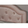 thumbnail image 5 of Hillsdale Furniture Karley Tufted Faux Leather Full Headboard, Embossed Pink, 5 of 6