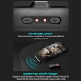 thumbnail image 4 of Wireless Lavalier Microphone System with 3-Level Noise Reduction, 2.4G Transmission, 100m LOS Range, 25ms Low Latency, TF Card Audio Storage, Real-Time Monitoring, Remote Shutter, Clip/Magnetic, 4 of 7