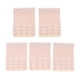 thumbnail image 3 of 5 juegos de extensores de sujetador con 4 ganchos y 3 filas de tirantes para ropa interior femenina, accesorios de ropa Beige, 3 of 8