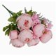 thumbnail image 1 of Un ramo de 13 peonías artificiales con tallos rellenos, perfecto for ramos de novia y decoración del hogar., 1 of 2
