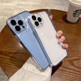 thumbnail image 2 of Funda Simple De Lujo 2 En 1 Para IPhone 11 14 Pro Max 6 7 8 6Plus 7Plus 8Plus X XS XR 11 12 13 SE 2020 2022 Botones Galvanizados A Prueba De Golpes, 2 of 4