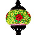 thumbnail image 3 of Lámpara colgante de mosaico E27 para restaurante y Club, candelabro de una sola cabeza, decoración del hogar, 3 of 6