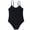 Z1-Black, variant on Stylish Solid Color Tween Girls Swimsuit Comfortable Beachwear For Young Ladies,Girls Swimsuits Size 10-12