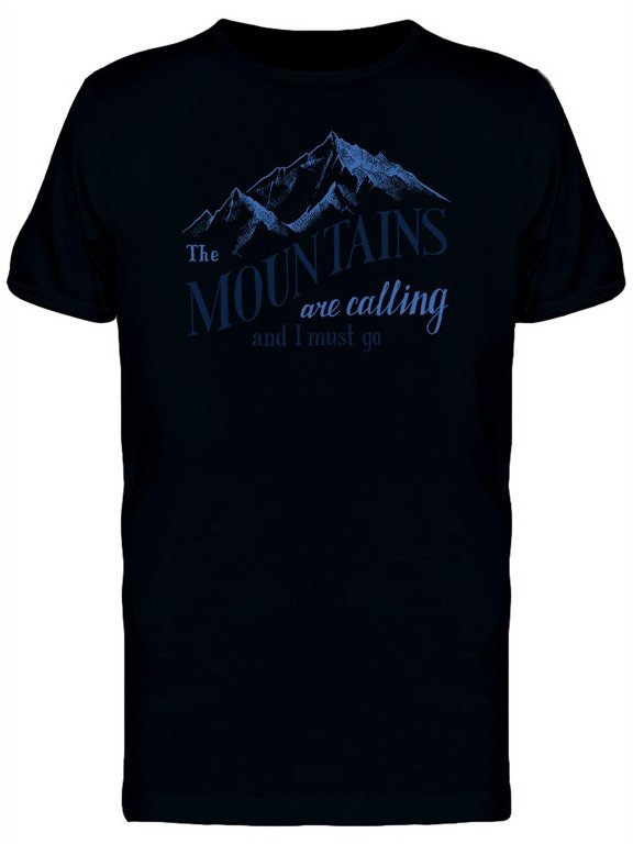 Mountain Calling T-Shirt Men -Image by Shutterstock, Male x-Large