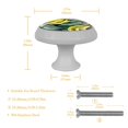 thumbnail image 5 of Banana Fluorescent Drawer Pulls with Screws - Round 4-Pack Glow-in-the-Dark Knobs, Suitable for Cabinets, Wardrobes, and Dressers - Furniture Decor with Dresser Handles, 5 of 6